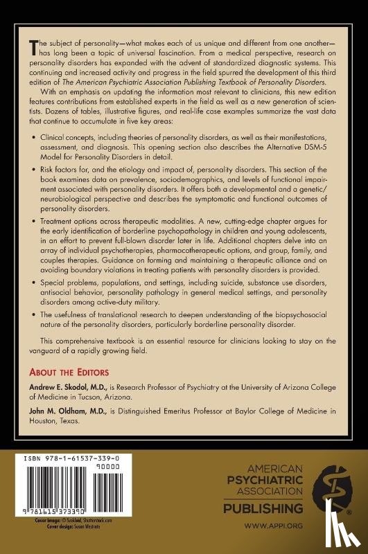  - The American Psychiatric Association Publishing Textbook of Personality Disorders