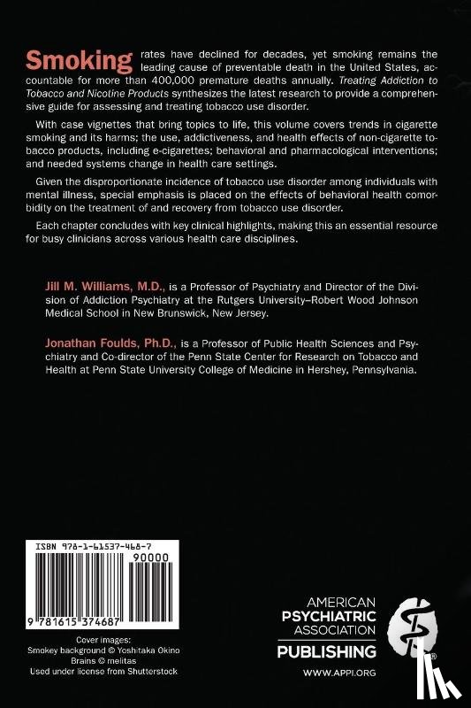 Williams, Jill M., Foulds, Jonathan - Treating Addiction to Tobacco and Nicotine Products