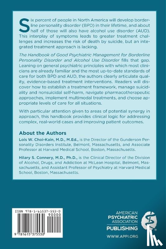  - Handbook of Good Psychiatric Management for Borderline Personality Disorder and Alcohol Use Disorder