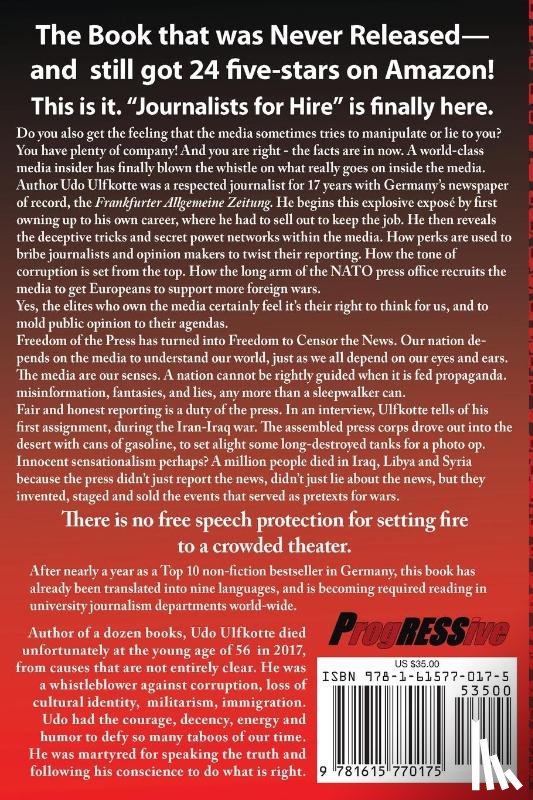 Dr. Udo Ulfkotte, Andrew Schlademan - Presstitutes Embedded in the Pay of the CIA