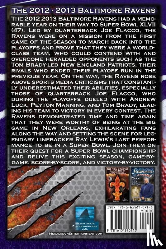 Fathow, Dan - The 2012-2013 Baltimore Ravens - The Afc Championship & the Road to the NFL Super Bowl XLVII