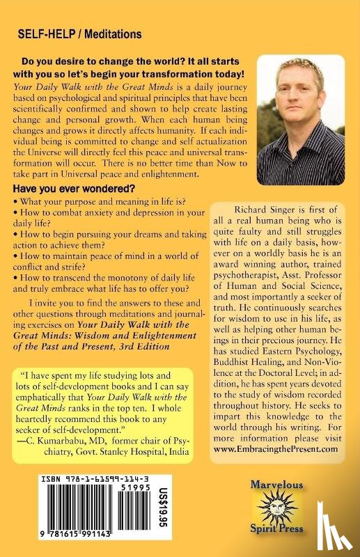 Singer, Jr. Richard A. - Your Daily Walk with The Great Minds