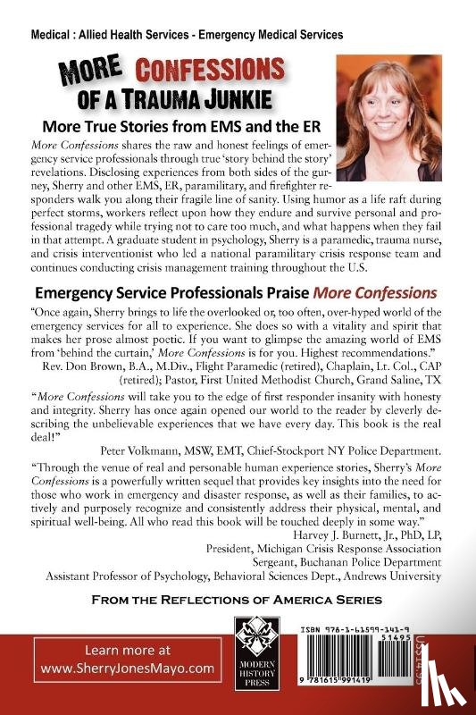 Mayo, Sherry Jones - More Confessions of a Trauma Junkie