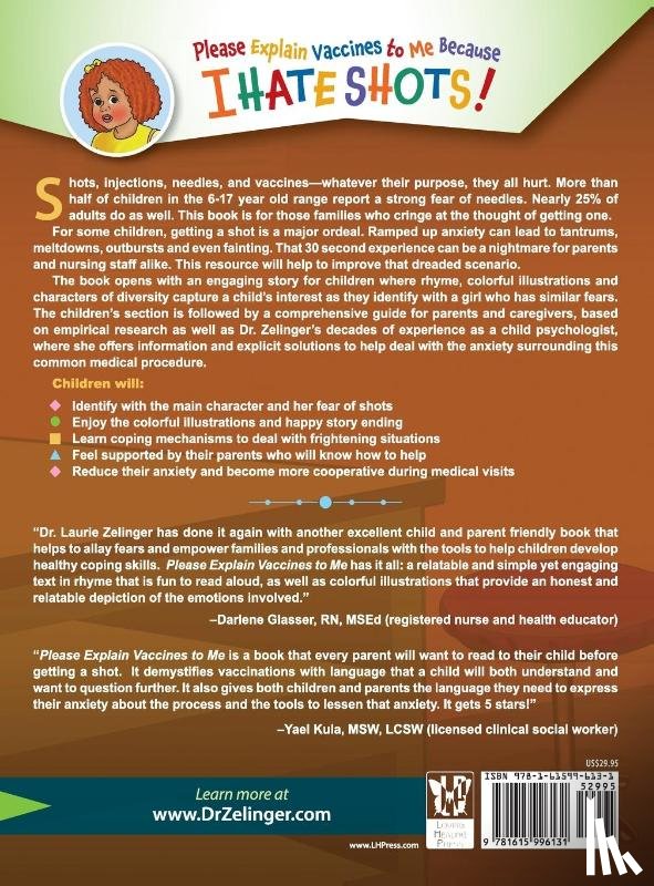 Zelinger, Laurie - Please Explain Vaccines to Me