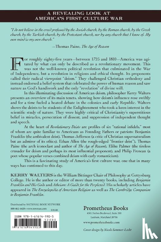 Kerry Walters - Revolutionary Deists