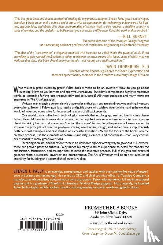 Paley, Steven J. - The Art of Invention