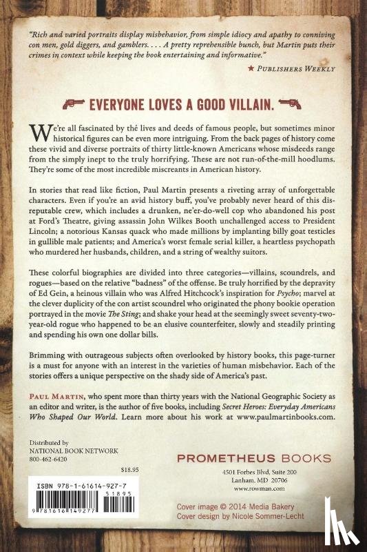 Martin, Paul - Villains, Scoundrels, and Rogues