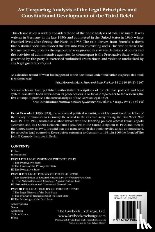 Fraenkel, Ernst - The Dual State