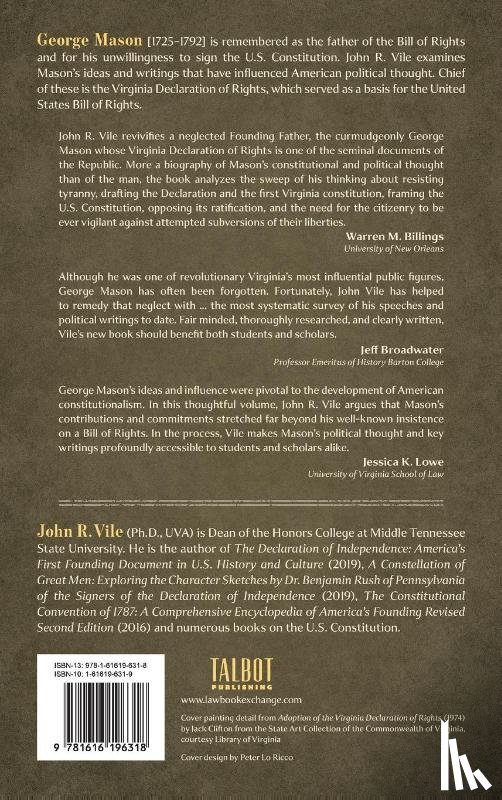 Vile, John R - More Than a Plea for a Declaration of Rights