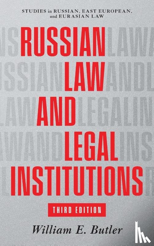 Butler, William E - Russian Law and Legal Institutions