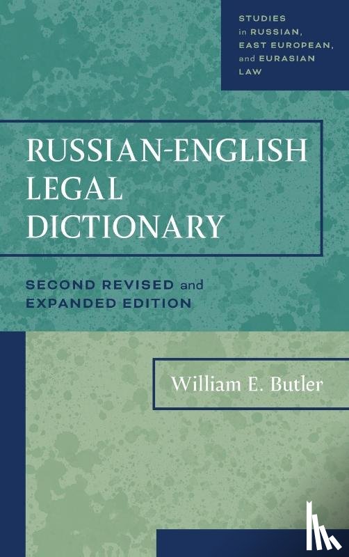 Butler, William E. - Russian-English Legal Dictionary