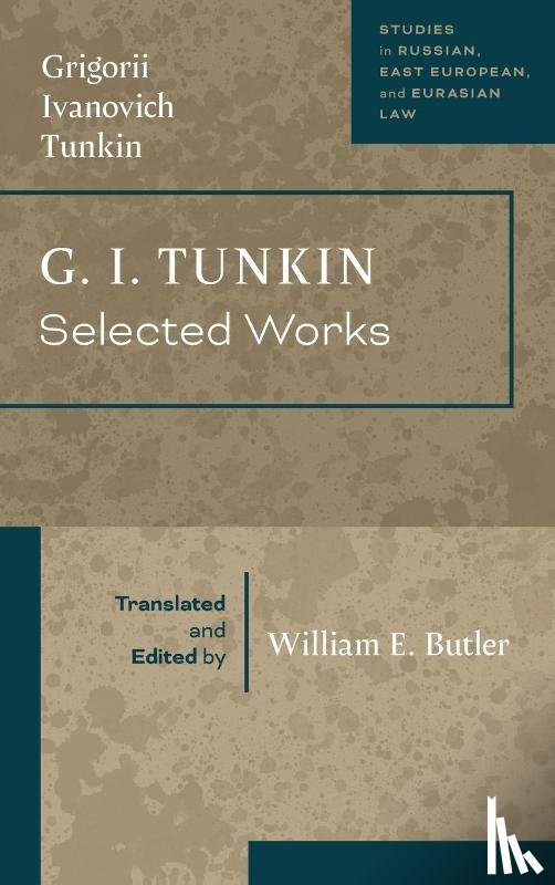 Tunkin, Grigorii Ivanovich - G. I. Tunkin