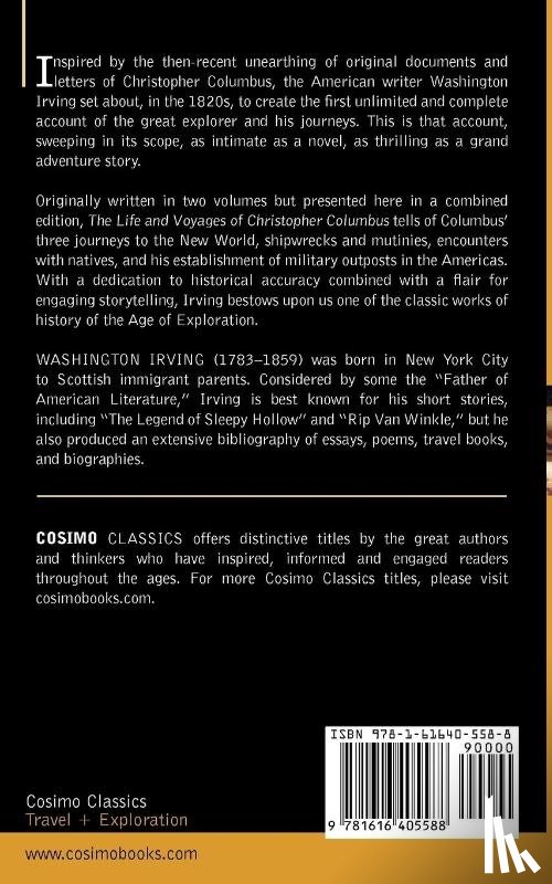 Irving, Washington - The Life and Voyages of Christopher Columbus (Two Volumes in One)
