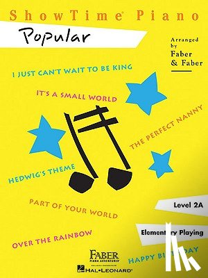 Faber, Nancy - ShowTime Piano Popular Level 2A
