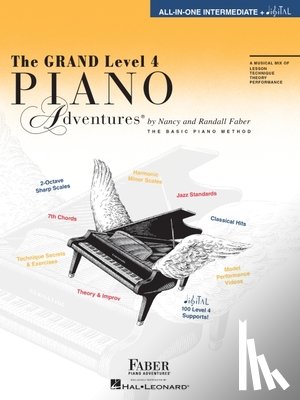 Faber, Nancy - The Grand Level 4 Piano Adventures All-In-One