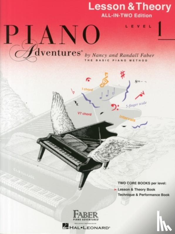  - Piano Adventures All-In-Two Level 1 Lesson/Theory
