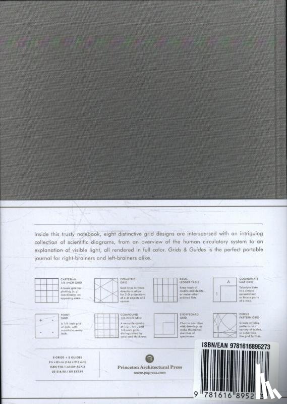 Princeton Architectural Press - Grids & Guides (Gray) Notebook