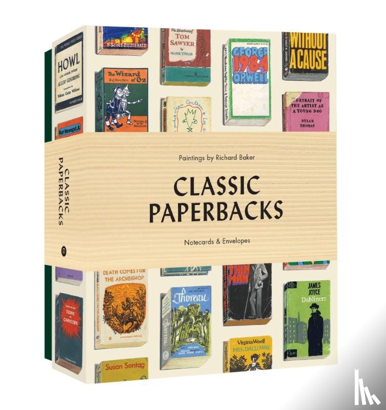 Baker, Richard - Classic Paperbacks Notecards and Envelopes