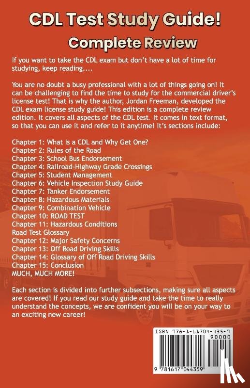 Freeman, Jordan - CDL Test Study Guide!
