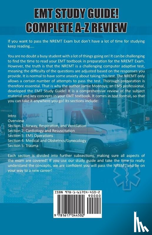 Montoya, Jamie - EMT Study Guide! Complete A-Z Review