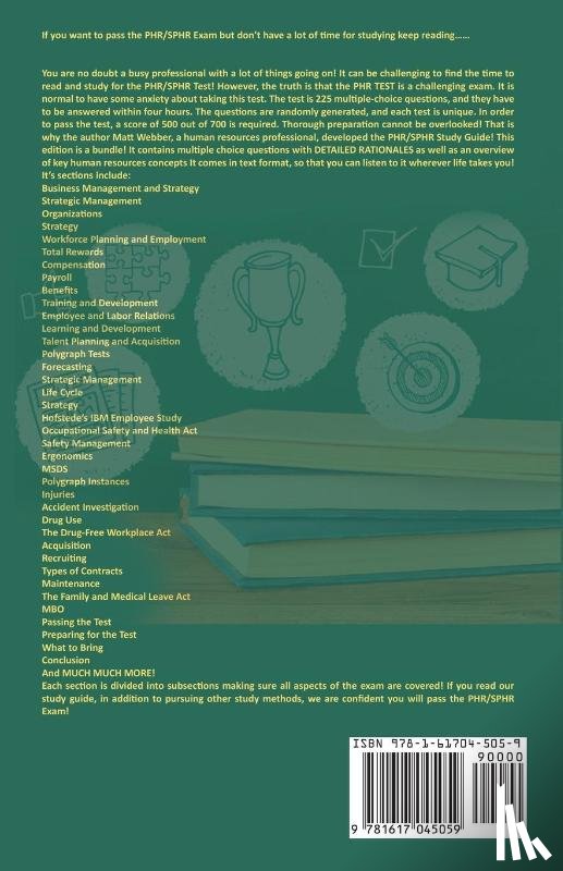 Webber, Matt - PHR/SPHR] ]]Study] ]Guide] ]Bundle!] ] 2] ]Books] ]In] ]1!] ]Complete] ]Review] ]&] ] Practice] ]Questions!
