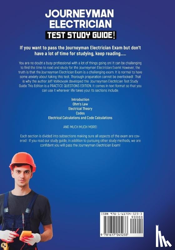 Voitkovyak, Jeff - Journeyman Electrician Test Study Guide! Crash Course to Help You Prep for the Electrical Exam!