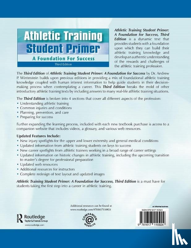 Winterstein, Andrew P. - Athletic Training Student Primer