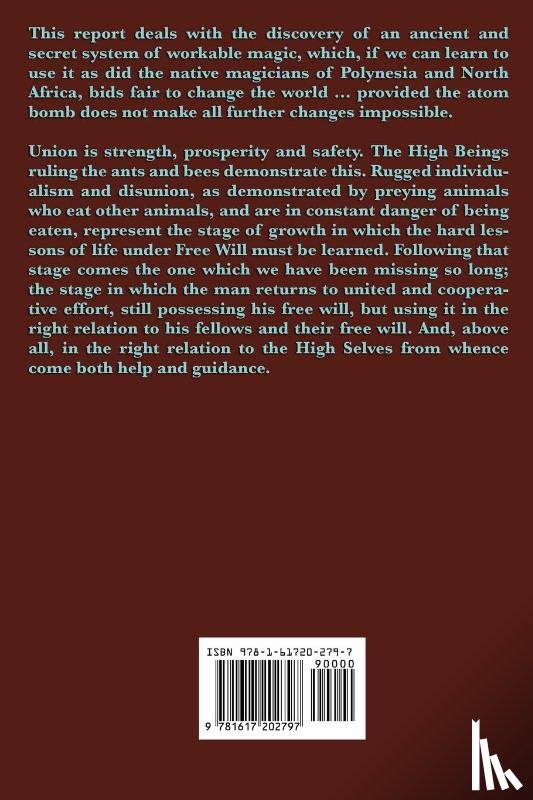 Long, Freedom Max - The Secret Science Behind Miracles