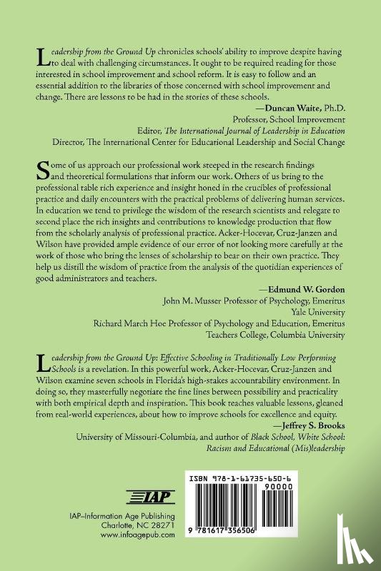  - Leadership from the Ground Up