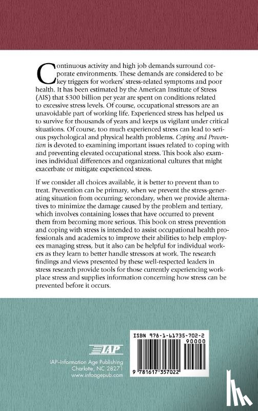  - Coping and Prevention