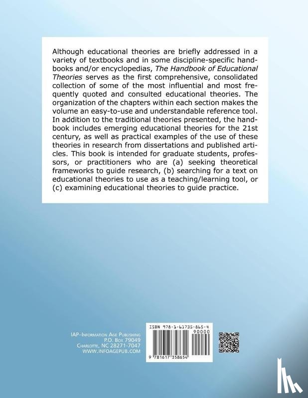  - The Handbook of Educational Theories