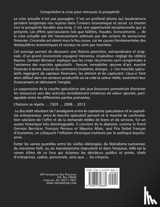 Savall, Henri - The Fundamental Origin of Economic Crises