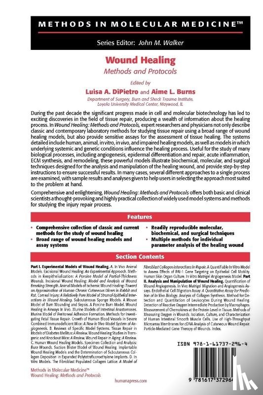Luisa A. DiPietro, Aime L. Burns - Wound Healing