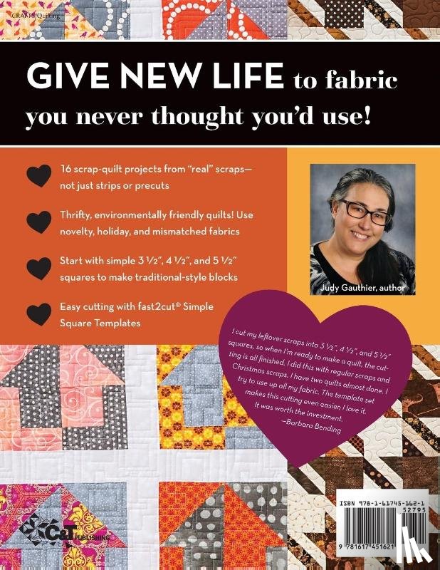Gauthier, Judy - Quilts for Scrap Lovers