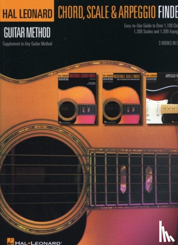 Hal Leonard Publishing Corporation - Guitar Chord, Scale & Arpeggio Finder