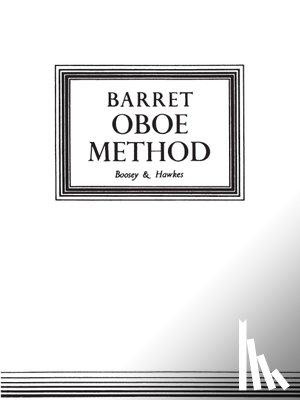 Barrett, Apollon - Oboe Method: Original Edition