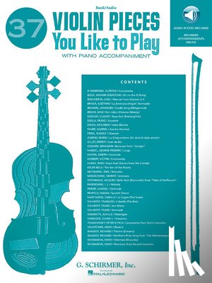 Hal Leonard Publishing Corporation - 37 Violin Pieces You Like to Play