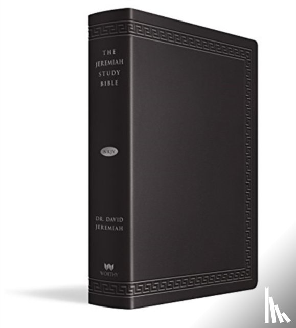 Jeremiah, Dr. David - Jeremiah Study Bible, NKJV Large Print Edition, Black LeatherLuxe(R) w/thumb index