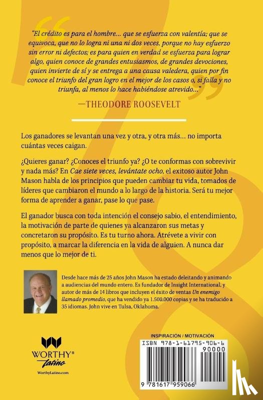 Mason, John - CAE SIETE VECES, LEVANTATE OCHO