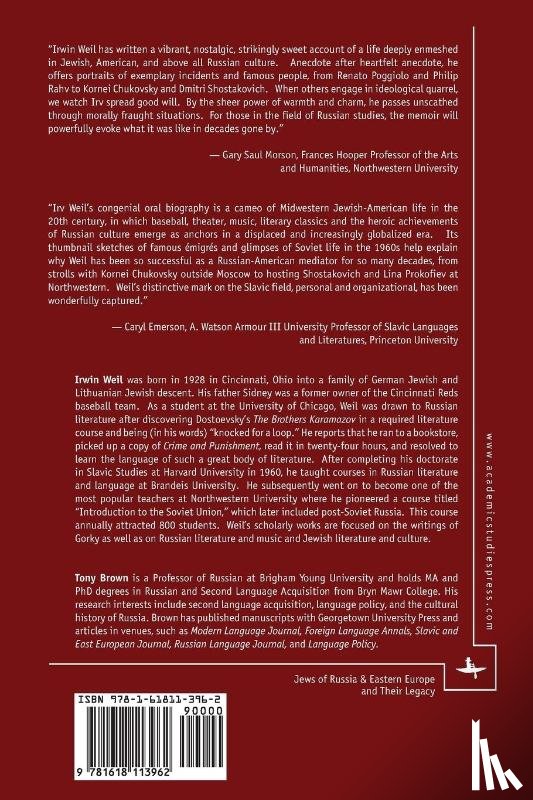 Weil, Irwin - From the Cincinnati Reds to the Moscow Reds