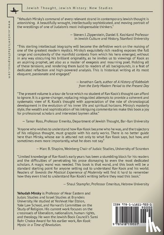 Mirsky, Yehudah - Towards the Mystical Experience of Modernity