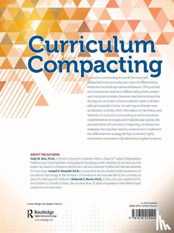 Reis, Sally M., Renzulli, Joseph S., Burns, Deborah E. - Curriculum Compacting