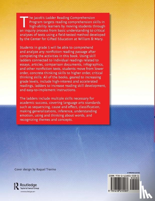 VanTassel-Baska, Joyce, Stambaugh, Tamra - Jacob's Ladder Reading Comprehension Program