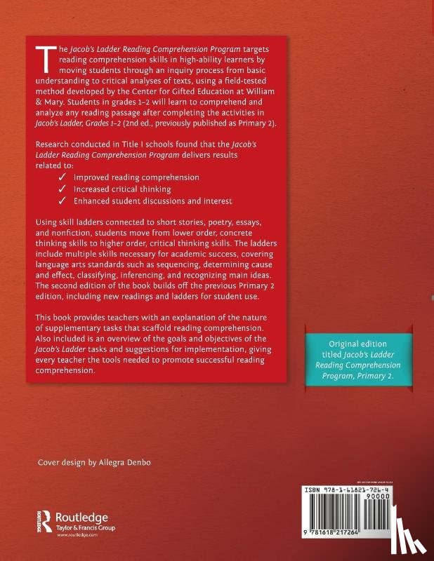 Stambaugh, Tamra, VanTassel-Baska, Joyce - Jacob's Ladder Reading Comprehension Program