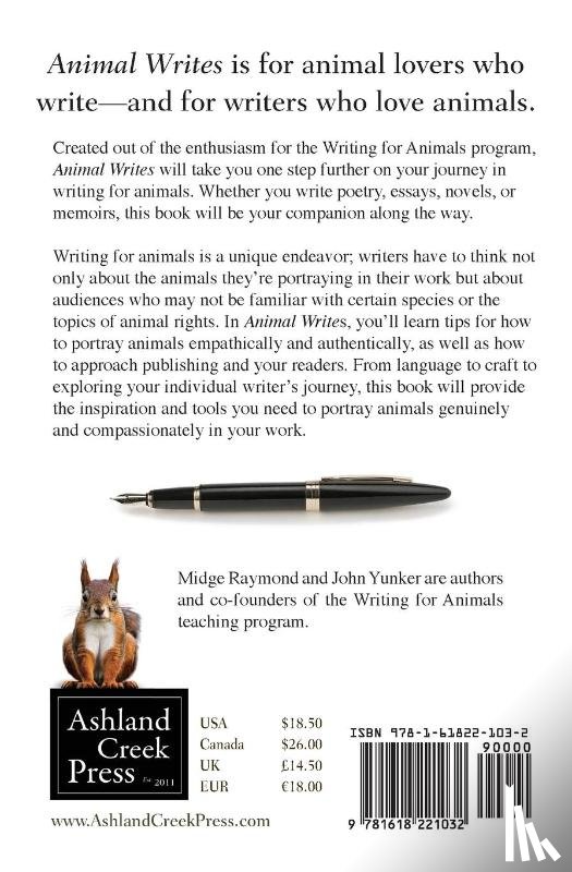 Raymond, Midge, Yunker, John - Animal Writes