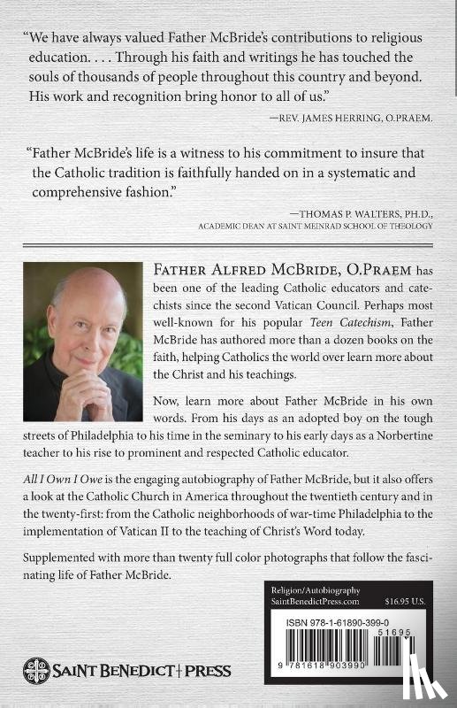McBride, REV Fr Alfred - All I Own I Owe