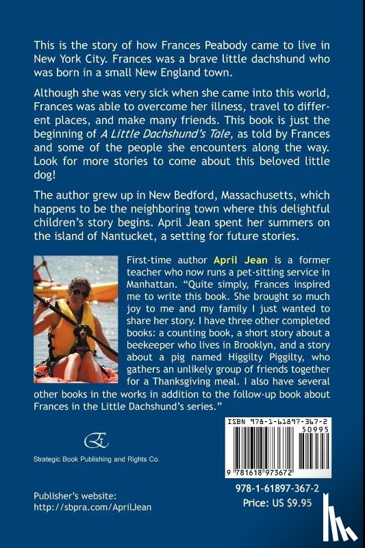 Jean, April - A Little Dachshund's Tale