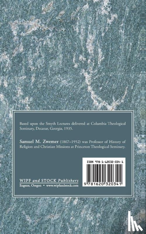 Zwemer, Samuel M - The Origin of Religion