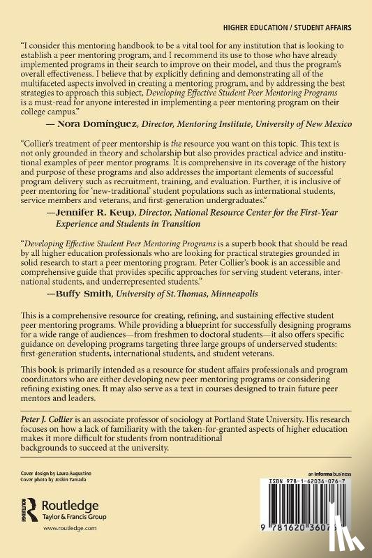 Collier, Peter J. - Developing Effective Student Peer Mentoring Programs