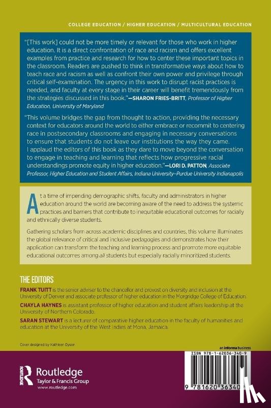  - Race, Equity, and the Learning Environment